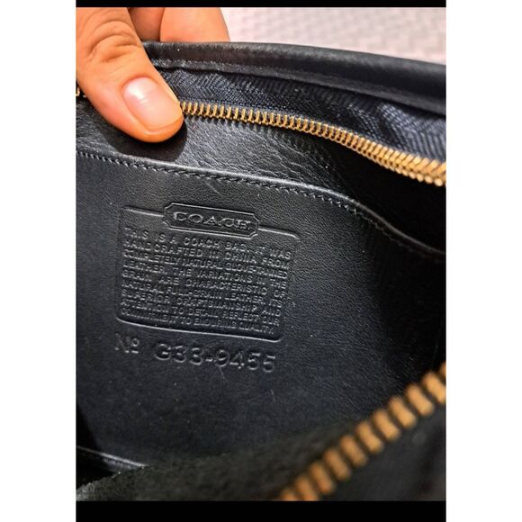 Vintage Coach Black Crossbody Bag - Picture 8 of 9